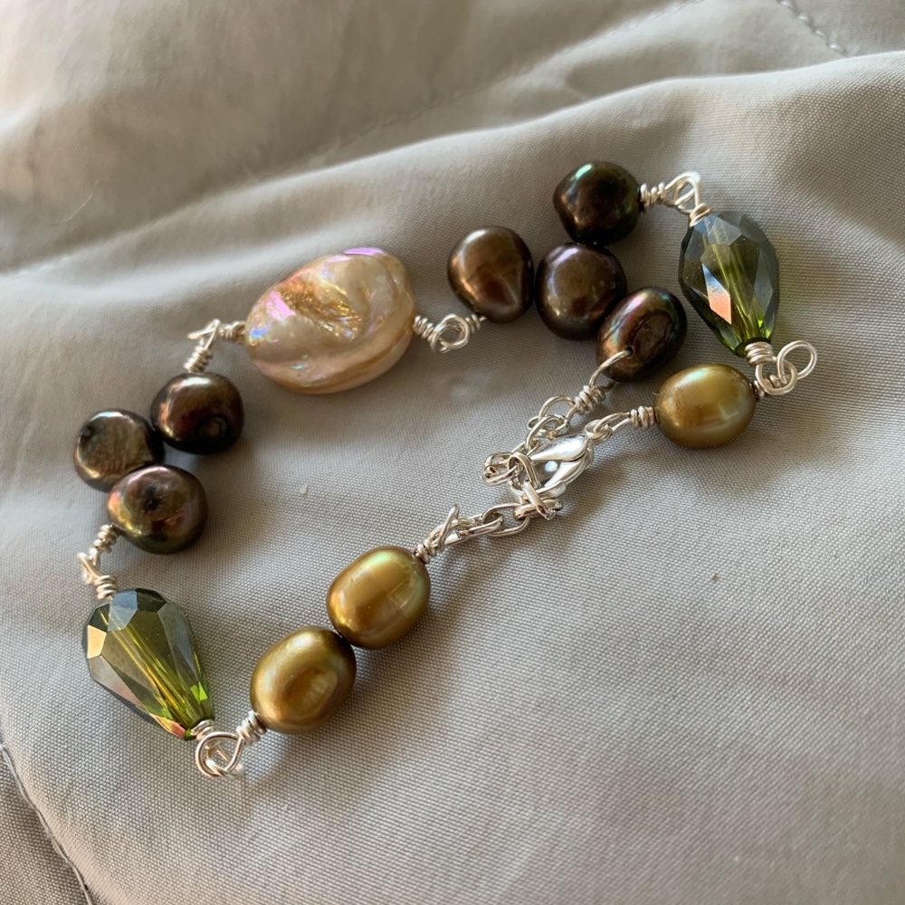 Handcrafted Bracelet by Quicksilvergems ** - Picture 3 of 4
